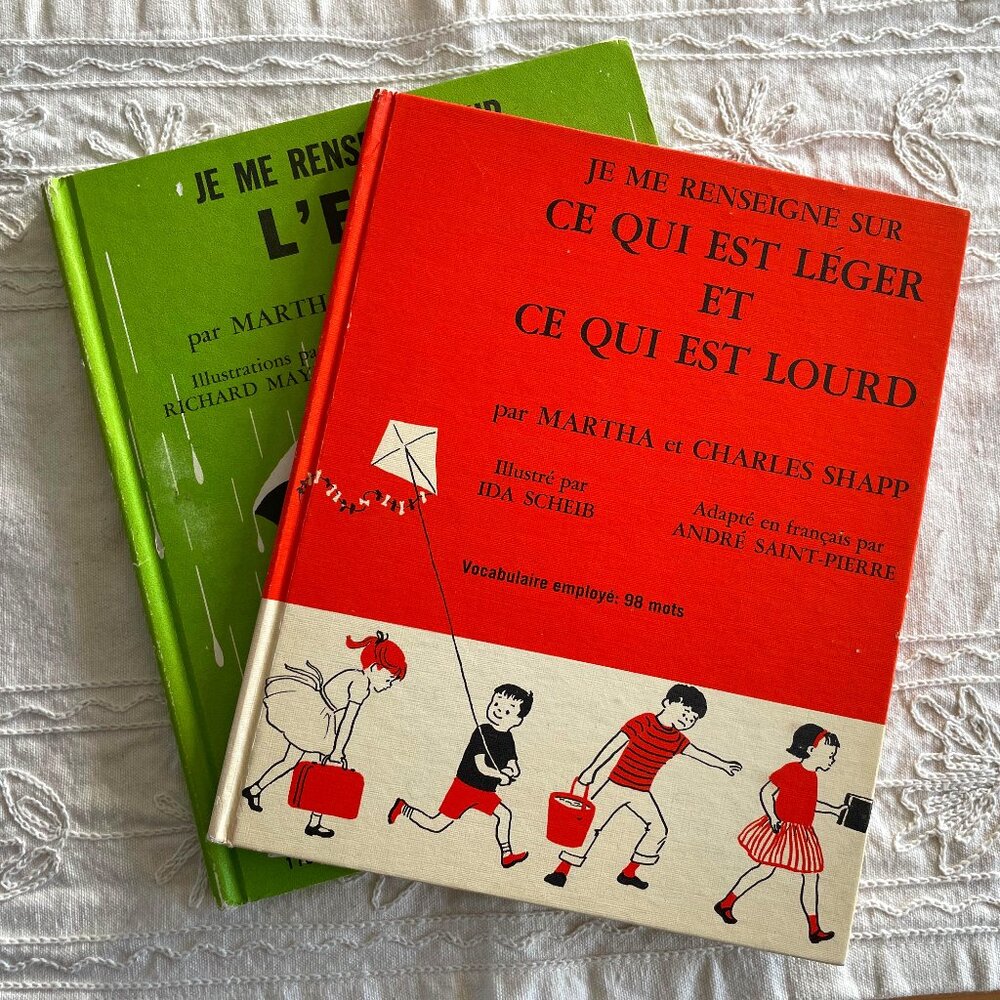 Je me renseigne sur... - Deux livres vintage